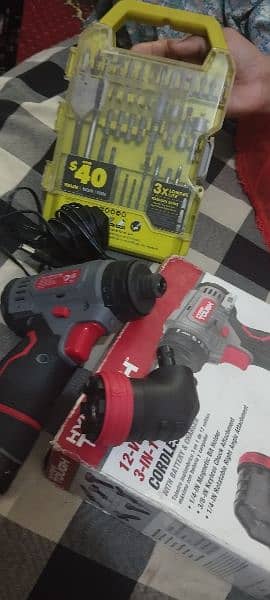 urgent sale imported cordless drill machine 3