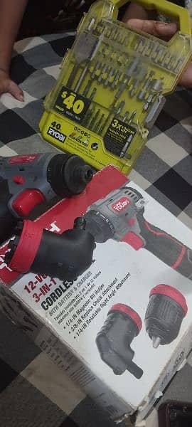 urgent sale imported cordless drill machine 4