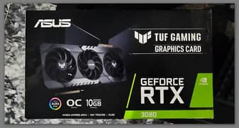 STEAL DEAL. Asus Tuf RTX 3080 OC. BEAST GPU. 10/10 Just Brand New. 0