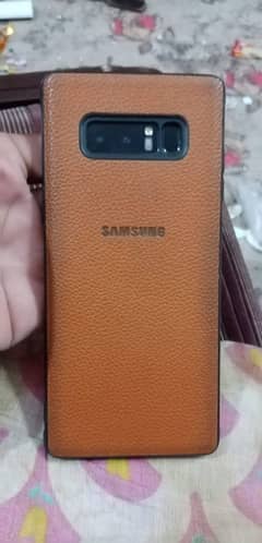 samsumg galaxy note 8 panel damege ha back bhi damage