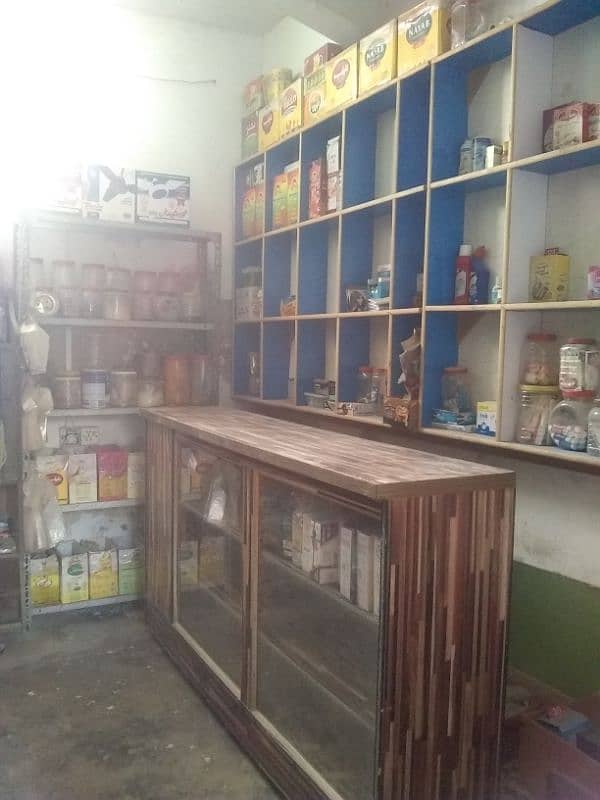 Shop Showcase, Wooden Racks and Iron Rack are available for sale. 3