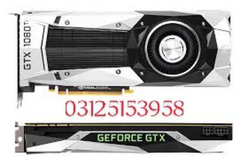 GTX 1080 Ti 11GB Graphic card 0