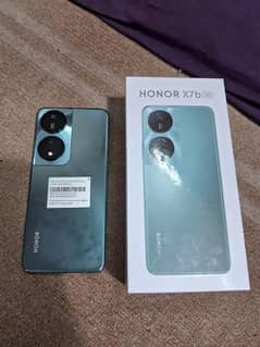 Honor x7b 5g. 8gb 256gb non pta with box orighnal charger