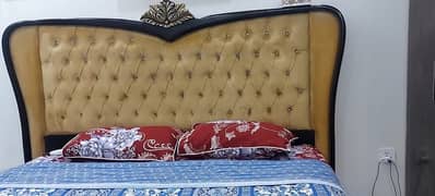 Complete Bed set for sale pure wooden (taali)