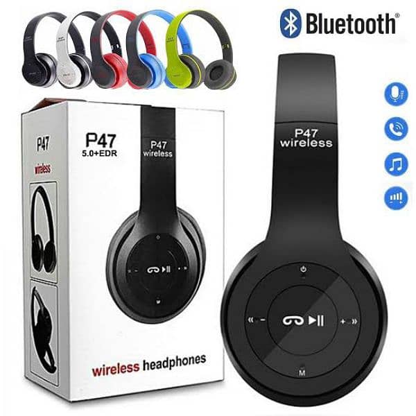 P47 Headphones wireless 3