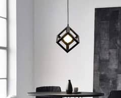 Square cube hanging light, hanging lamp pendant light, ceiling light,