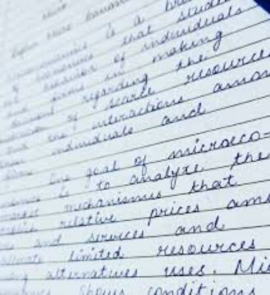 hand writing assignments 1