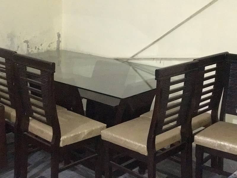 dining table with 6 chairs for sale 1