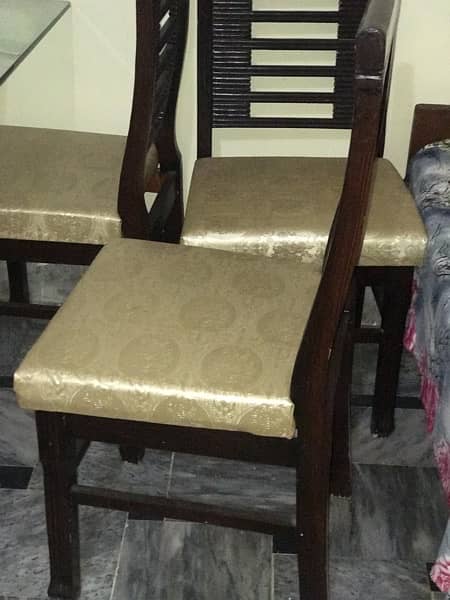 dining table with 6 chairs for sale 4