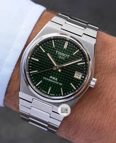 tissot prx Green dial 40mn brand new 0