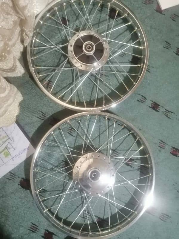 Honda 70  rims pair 11