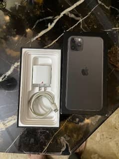 Iphone 11 pro max 256gb approved dual physical with box and charger