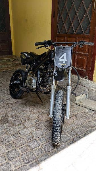 Yamaha trailer bike 70cc 1