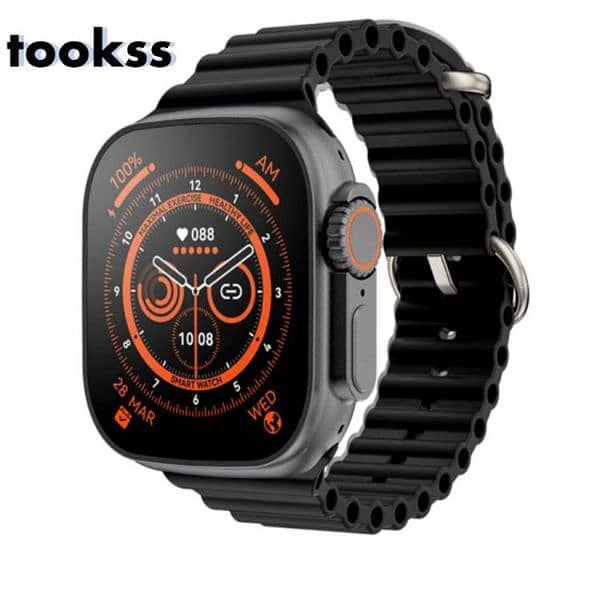 ultra smart watch with very soft silicones 4