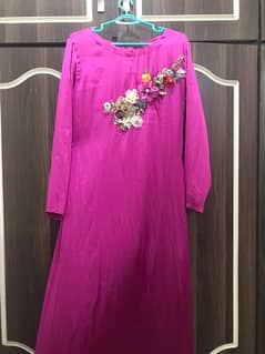 Pink Silk Maxi