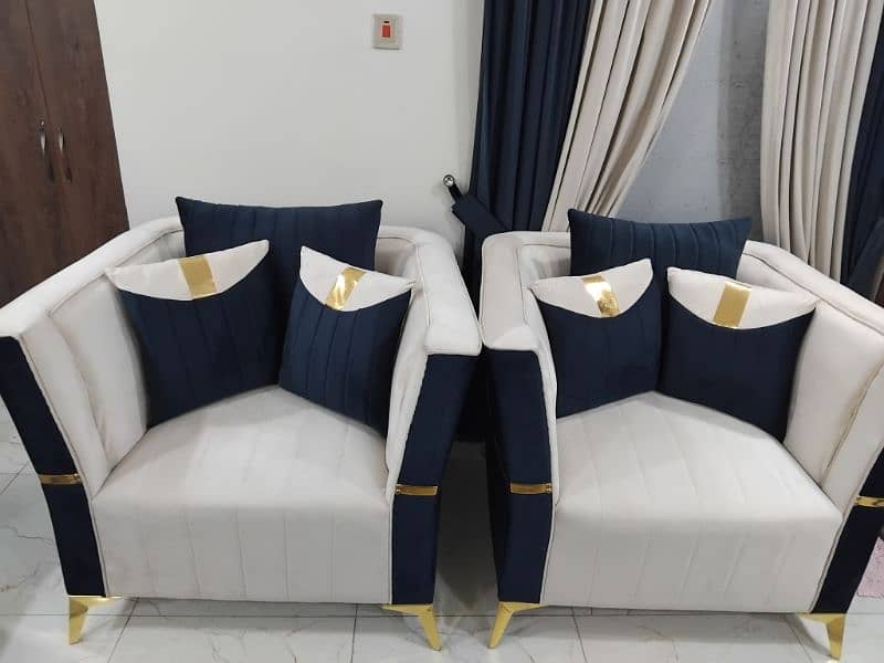 Seven Seater sofa set 4