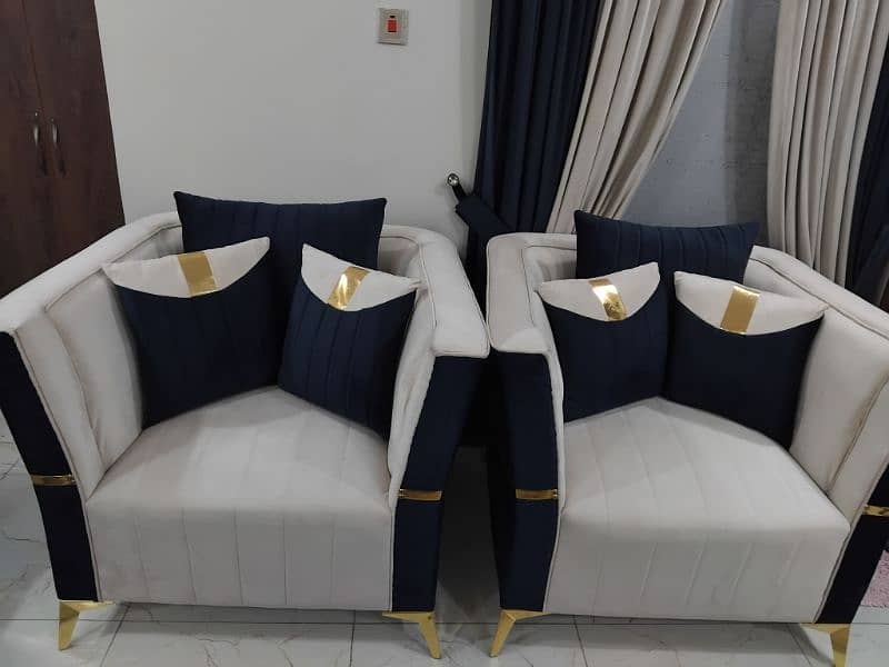 Seven Seater sofa set 6