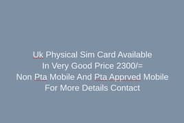 Non Pta Mobile Working Card Order Now & Pick Fast Limited Stock