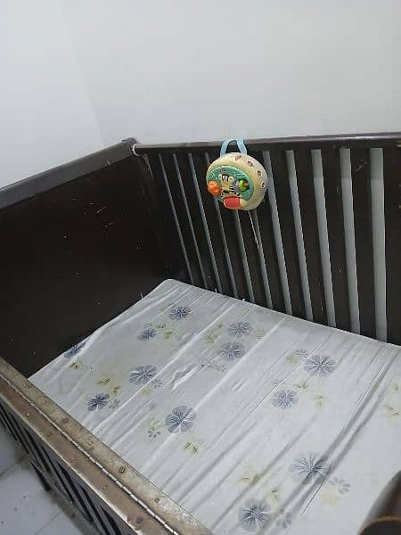 baby cot bed with mattress morty foam in Pakistan 1