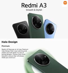 Redmi A3 4 128 New packed 12months warranty Urgent Sale