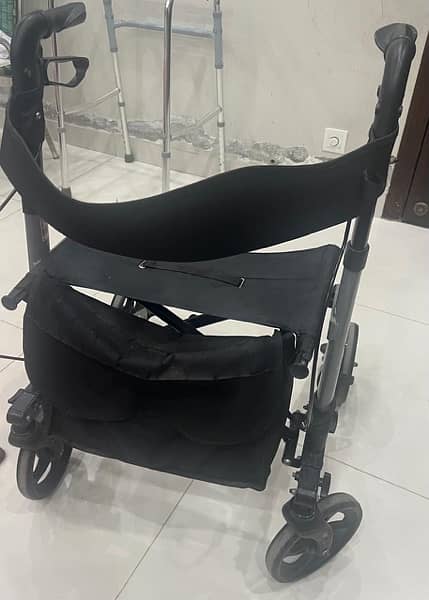 imported wheel chair + walker  (usa) 1