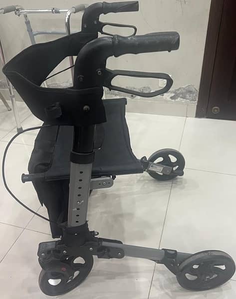 imported wheel chair + walker  (usa) 2