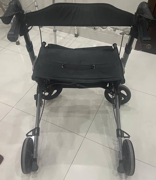 imported wheel chair + walker  (usa) 3