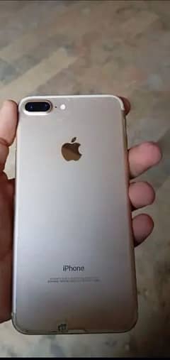 iphone 7plu golde colour 128gb pta approved