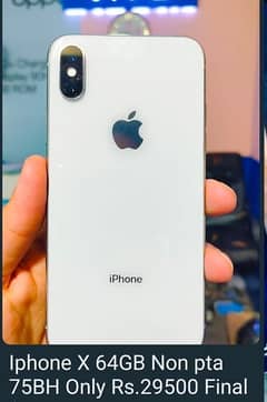 iPhone X 256gb pta aprovd