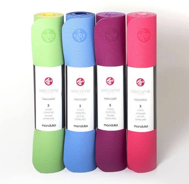 Yoga Mats designed to feel cool to the touch. You can work comfortably 5