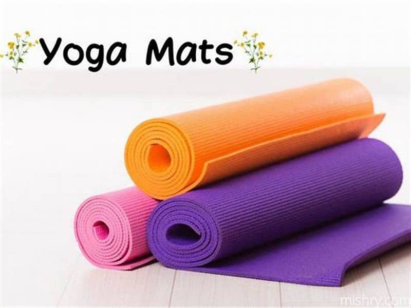 Yoga Mats designed to feel cool to the touch. You can work comfortably 6