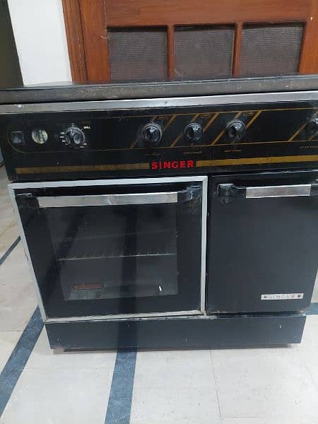 SINGER COOKING RANGE - 3 Burner Stove + Oven 3