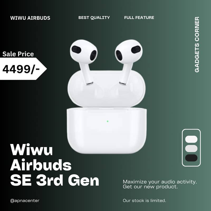 Wiwu Airbuds SE 3rd Generation 0