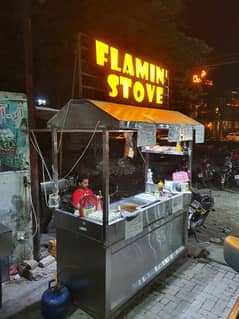 Shawarma Counter 6.5x3 foot shawarma stall adda ada