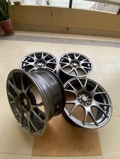 17 inches 5 nut rims