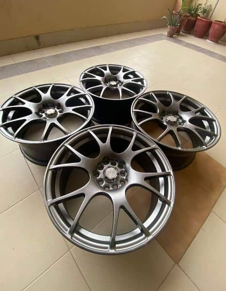 17 inches 5 nut rims 1