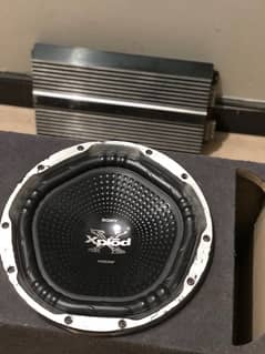 Sony X plod subwoofer and amplifier