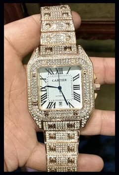 Cartier icedout watch  available