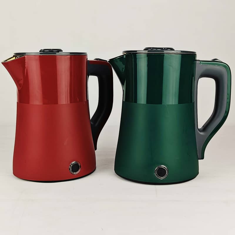 Electric Kettle Stainless Steel Double Body Automatic Power OFF 2.0L 1 7