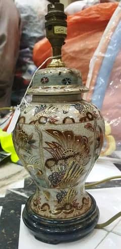 #Available   

ANTIQUE JAPANESE SATSUMA VASE LAMP