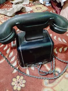 Antique Crank telephone,