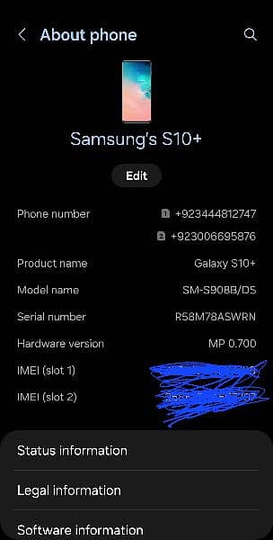 S10 PLUS OFFCIAL DUAL SIM  ANDROID 14 ONE UI6 SPECIALBUILD 03286834863 1