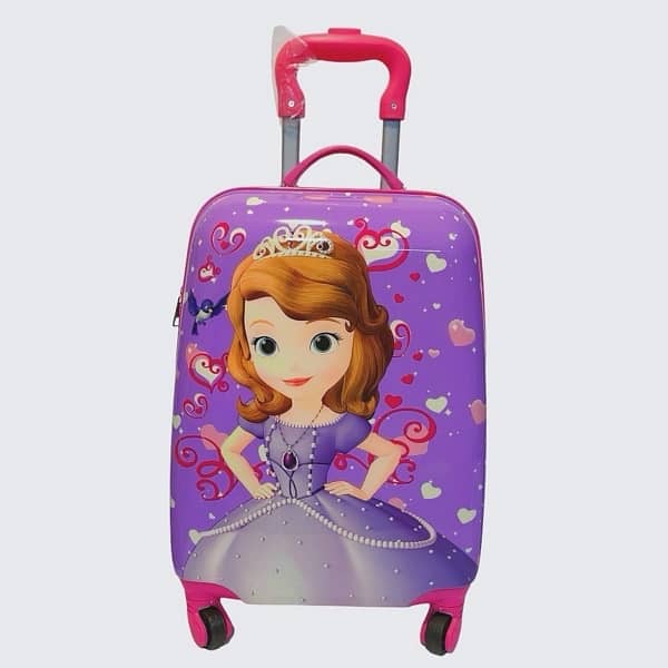 travel kids suitcase / luggage bags / kids travel trolley 6