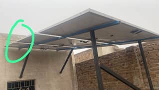 3 solar panal 24volt, 10/10 condition one panal price 14k