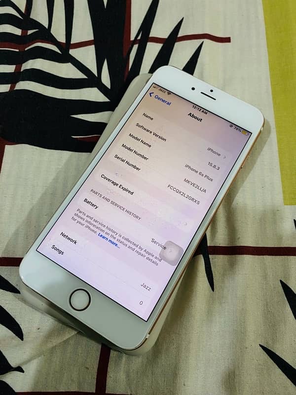 iPhone 6s Plus 64gb pta official approved 5