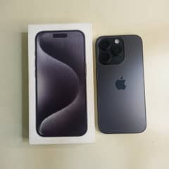 iPhone 15 pro | Black Titanium | 128 GB with Box | 10/10 | JV