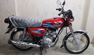 Honda CG 125 model 2024 First owner Karachi num 03100206928