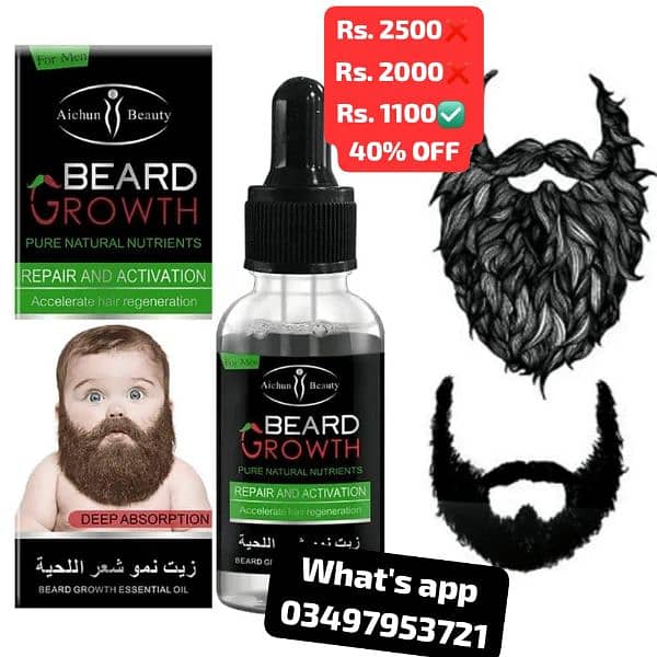 Concave Naturals Beard Oil | What's app 03497953721 1