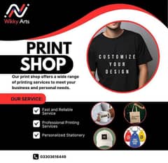 All types of printing services available