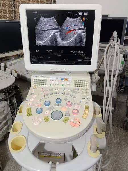 Ultrasound machine color Doppler and gray scale 17